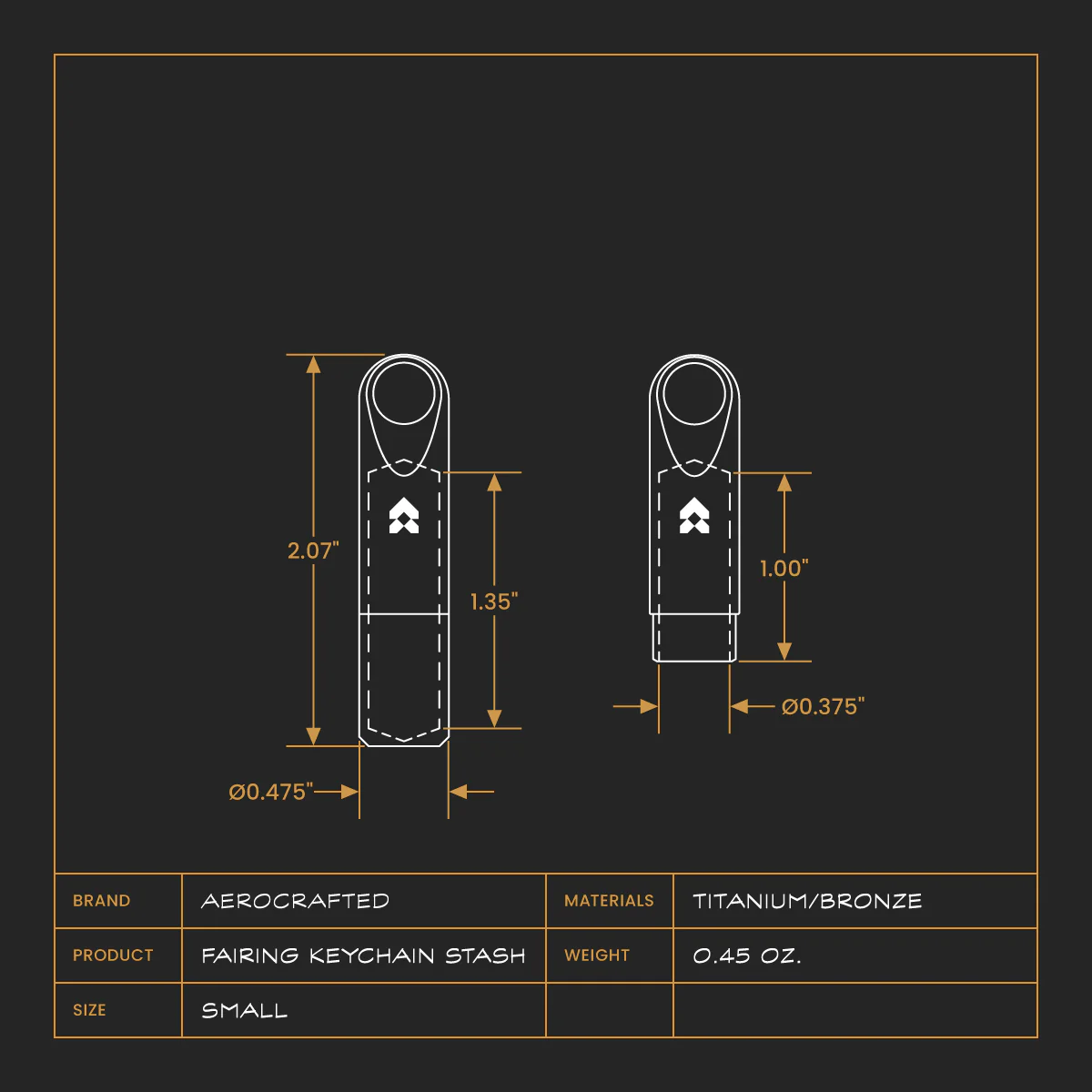 Fairing Keychain Stash - Image 5