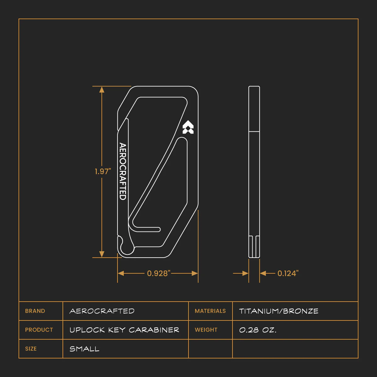 Uplock Key Carabiner - Image 5