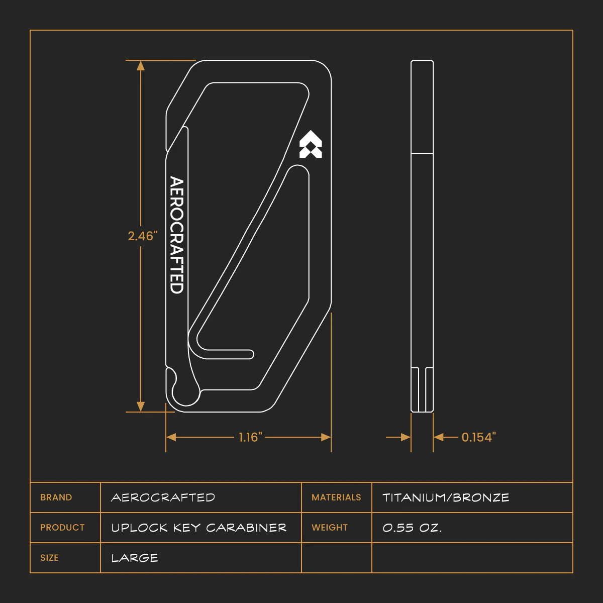 Uplock Key Carabiner - Image 6